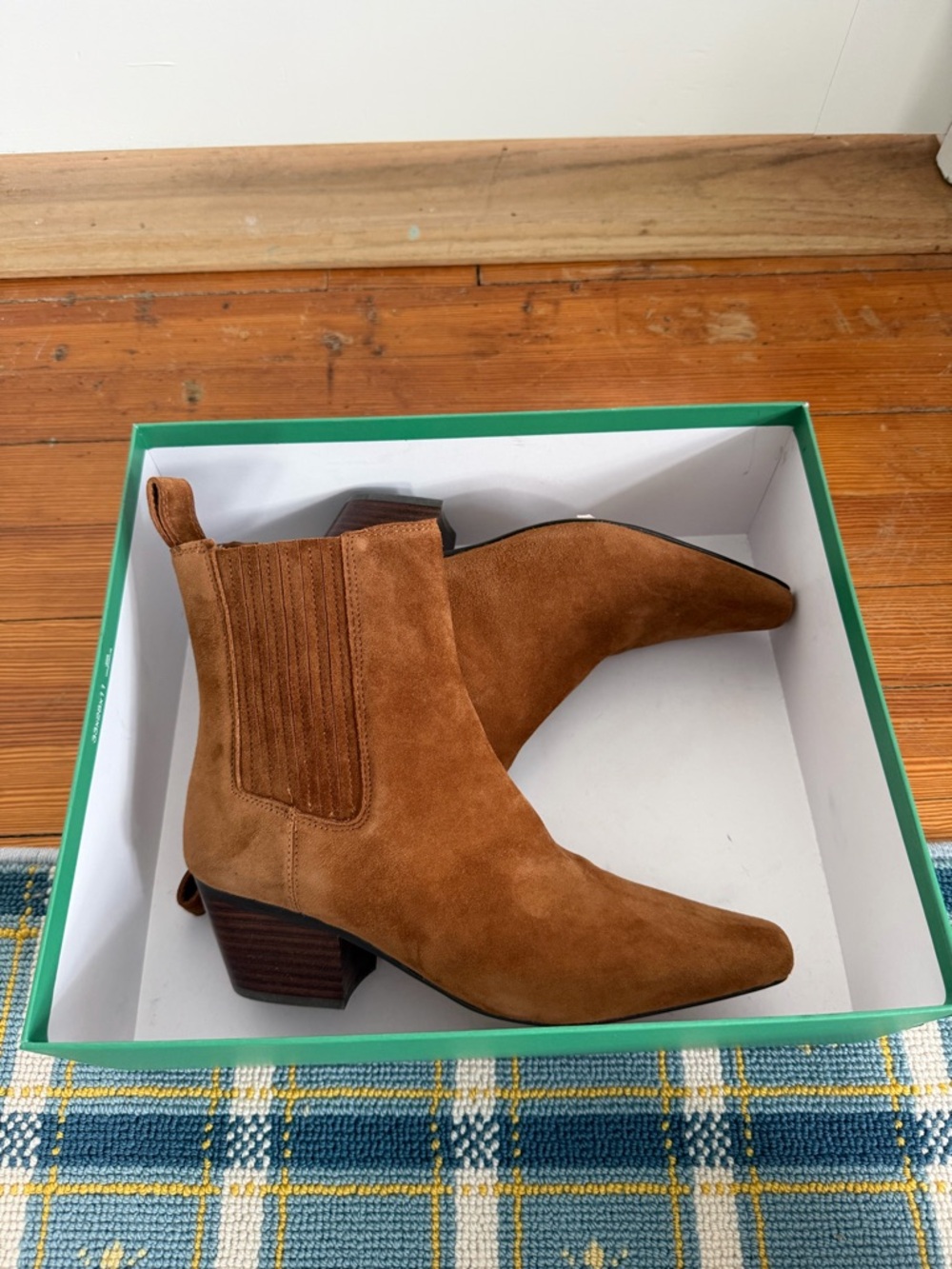 J. Crew Brown Suede Chelsea Ankle Boots